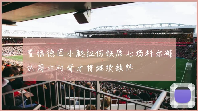 霍福德因小腿拉伤缺席七场科尔确认周六对奇才将继续缺阵